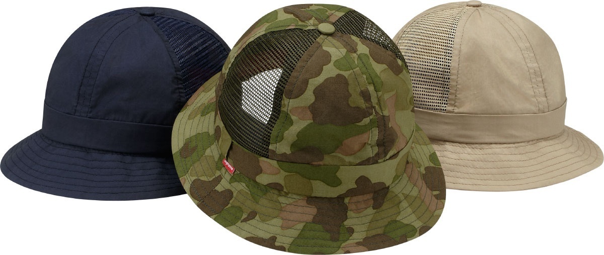 Side Mesh Bell Hat